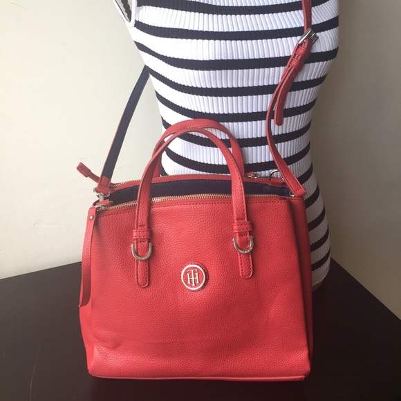 Tommy Hilfiger Handbags - Tommy Hilfiger Crossbody bag color red and blue